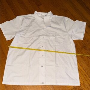 BNWT Chef Works Classic Cool Vent White Men's Cook Shirt size X Large